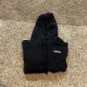 Great condition, black Adidas sweatshirt hoodie
